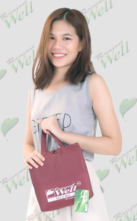 Áo mưa hai đầu New